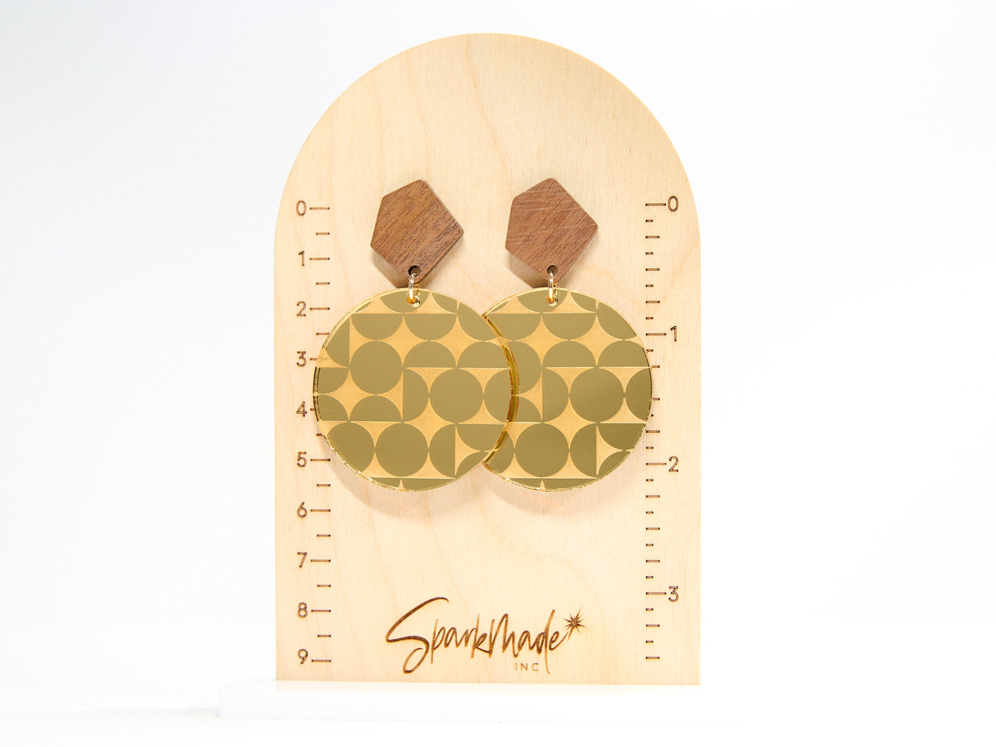 Art Deco Statement Earrings