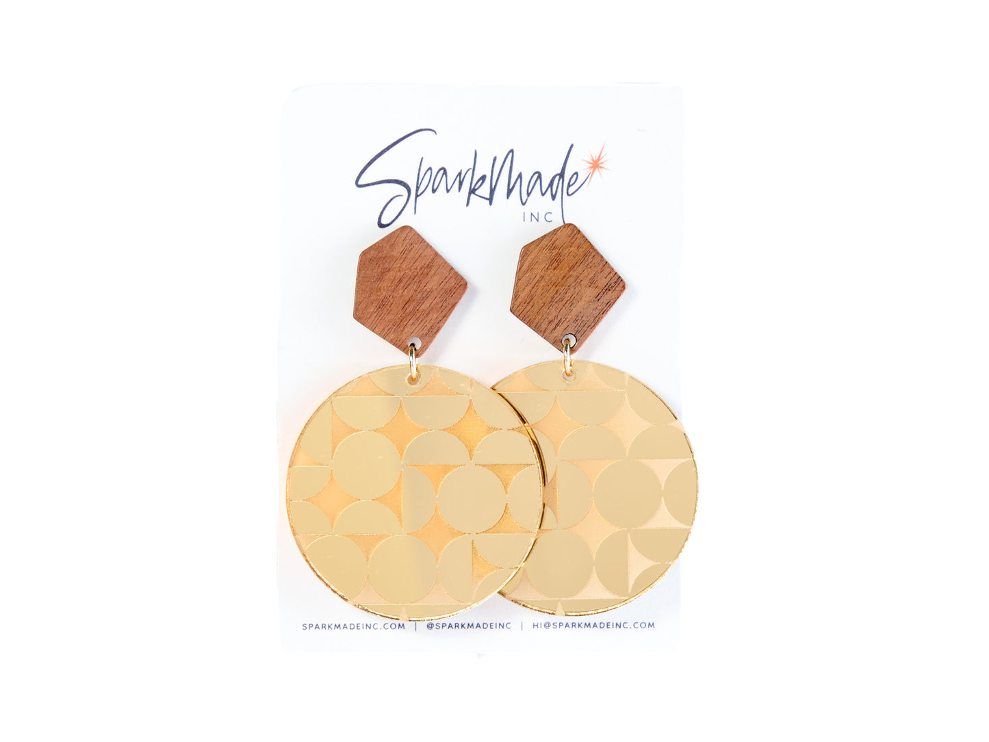 Art Deco Statement Earrings