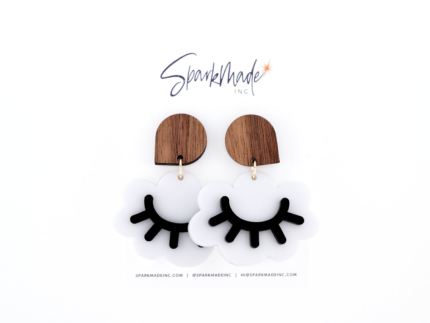 Day Dreaming Acrylic Earrings
