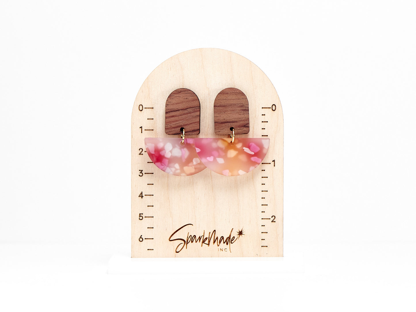 Pink Potpourri Earrings