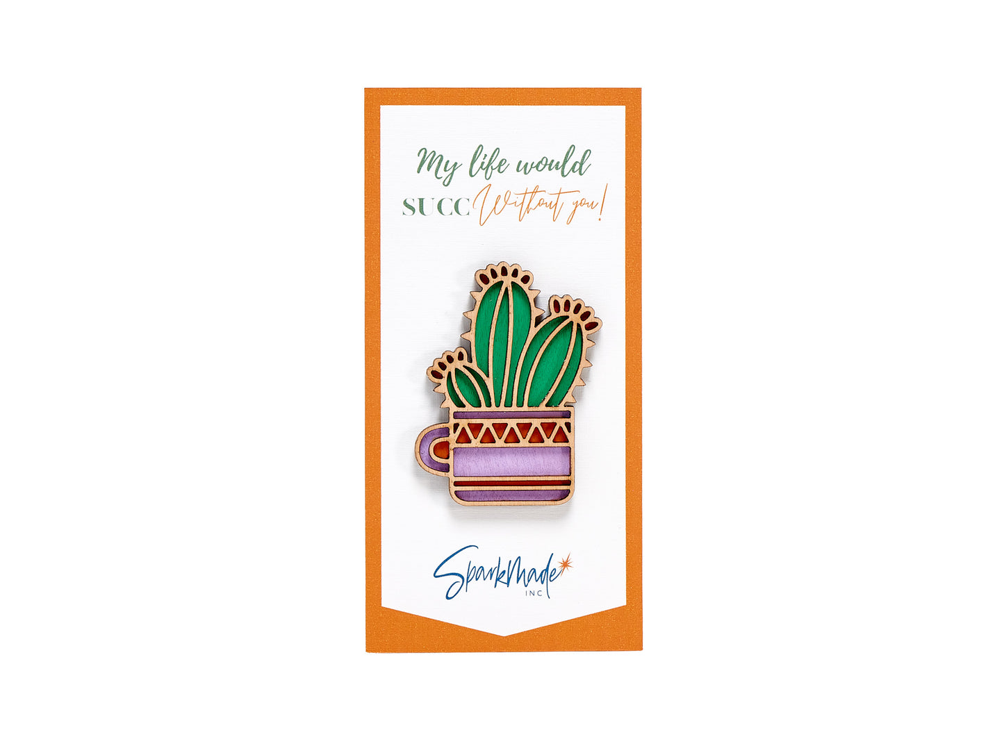 Succulent Hand Painted Magnets - 9 Different Designs!
