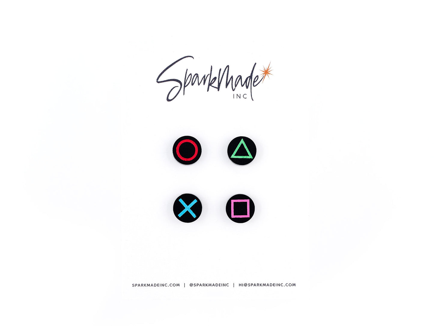 Video Game Stud Earrings