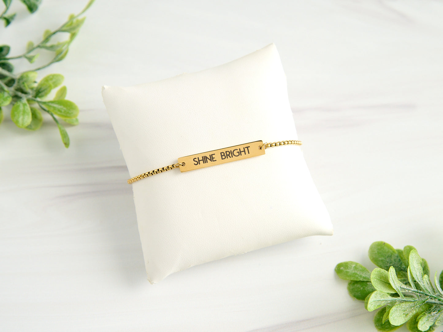 Personalized Adjustable Stainless Steel Bracelet