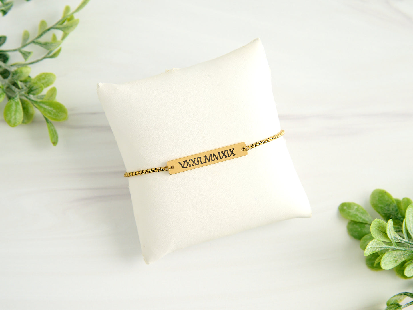 Personalized Adjustable Stainless Steel Bracelet