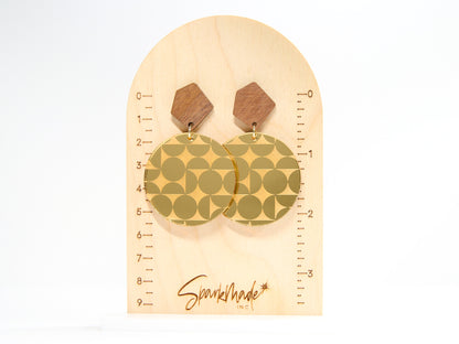 Art Deco Statement Earrings