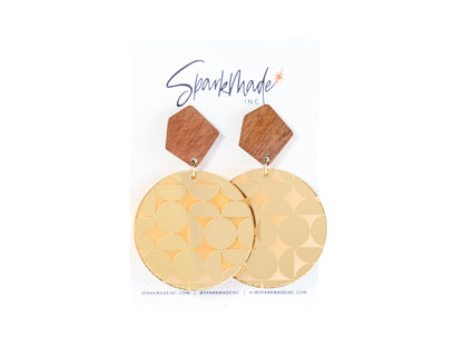 Art Deco Statement Earrings