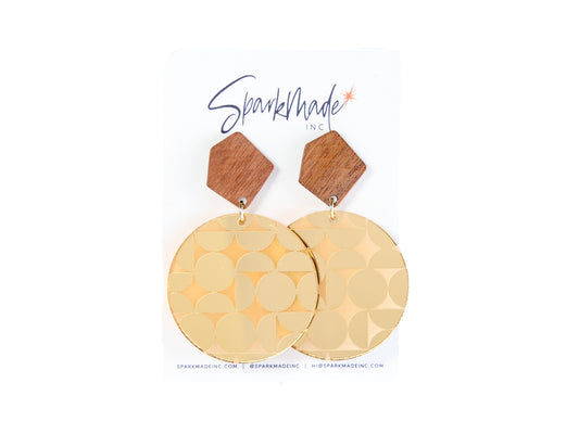 Art Deco Statement Earrings