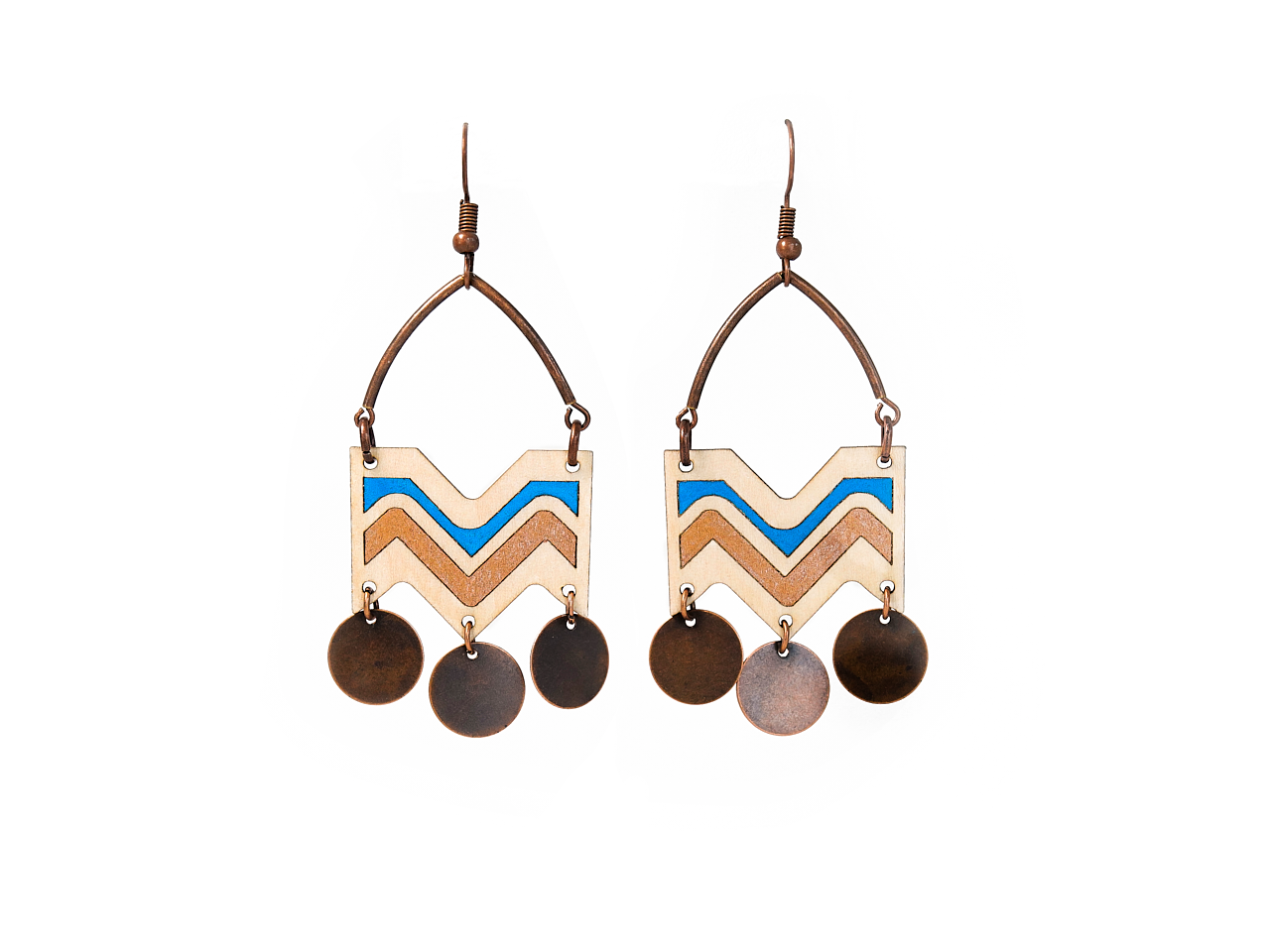 Boho Chevron Earrings