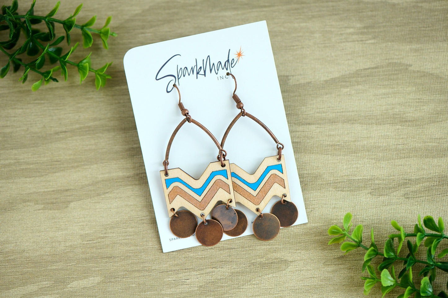 Boho Chevron Earrings