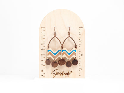 Boho Chevron Earrings