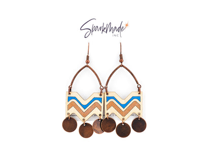 Boho Chevron Earrings