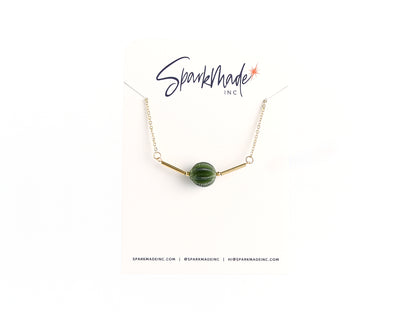 Burlesque Minimalistic 3D Printed Necklace