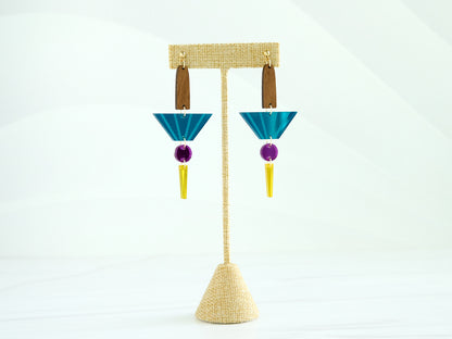 Colibri Peru Inspired Dangle Earrings