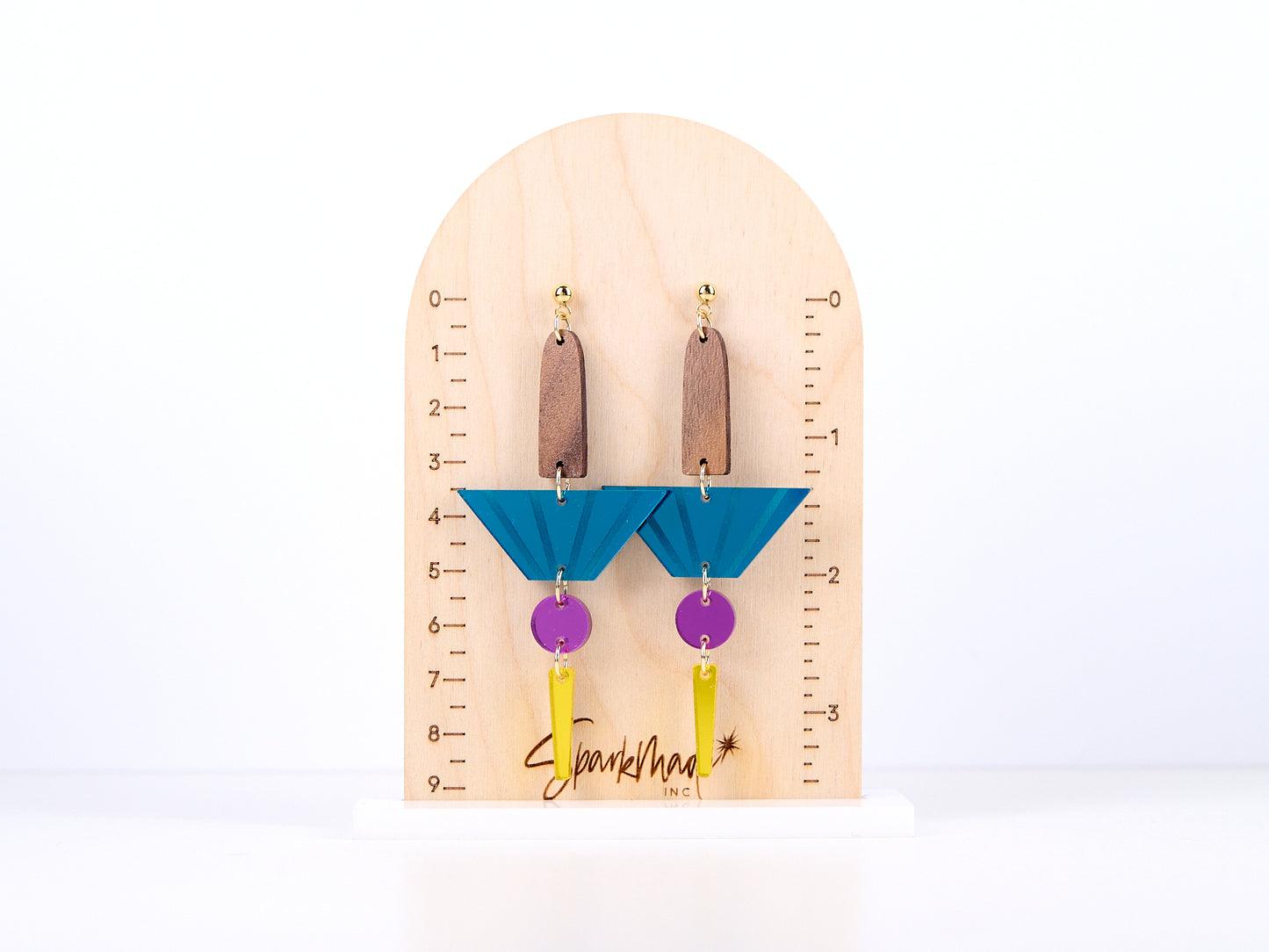 Colibri Peru Inspired Dangle Earrings
