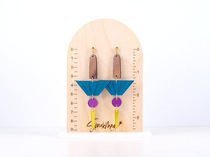Colibri Peru Inspired Dangle Earrings