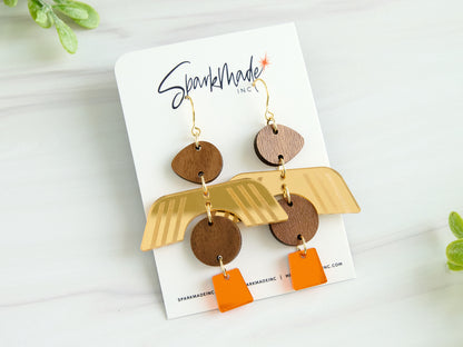Condor Peru Inspired Dangle Earrings
