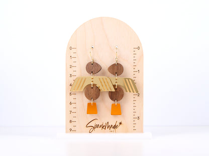 Condor Peru Inspired Dangle Earrings