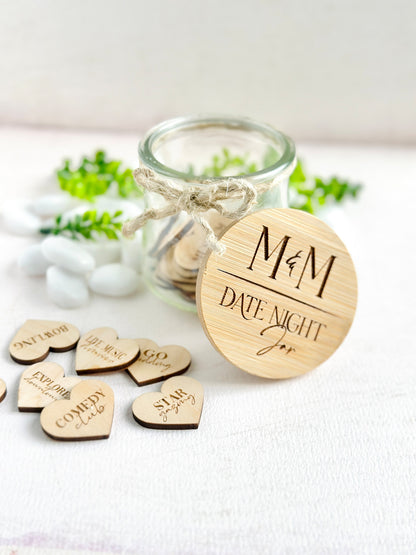 Personalized Date Night Jar