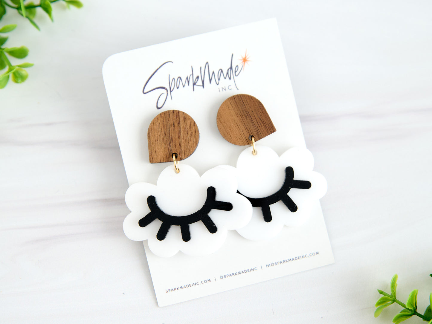 Day Dreaming Acrylic Earrings