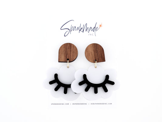 Day Dreaming Acrylic Earrings