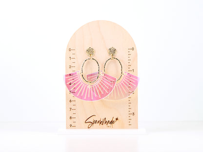Fantasy Iridescent Statement Earrings