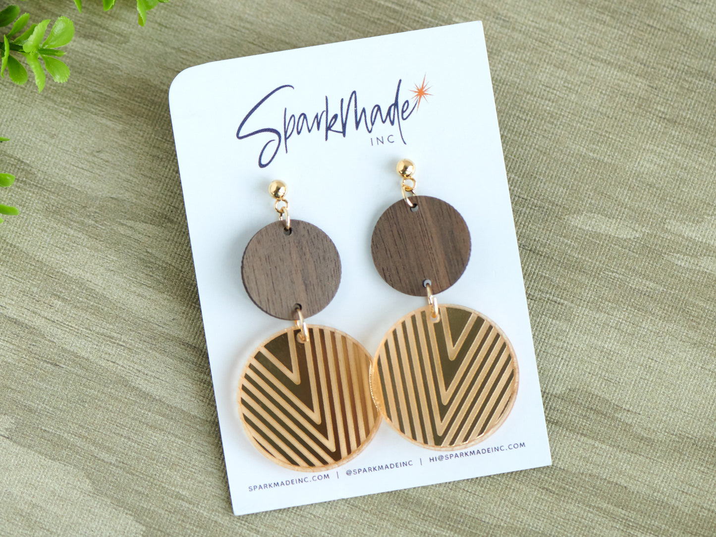 Golden Glow Earrings