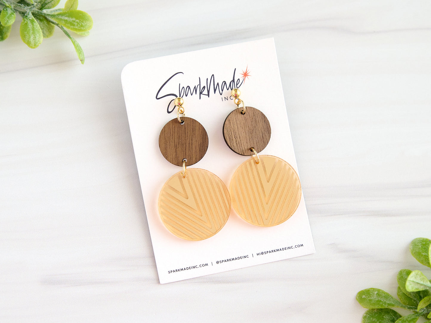 Golden Glow Earrings
