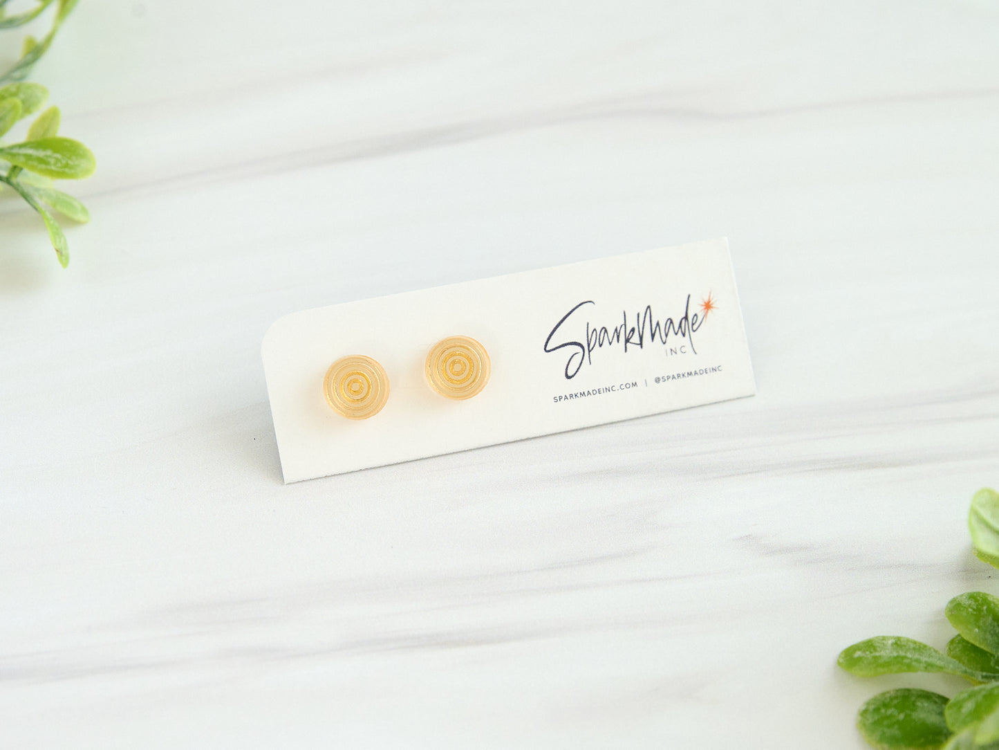 Inner Circle Stud Earrings