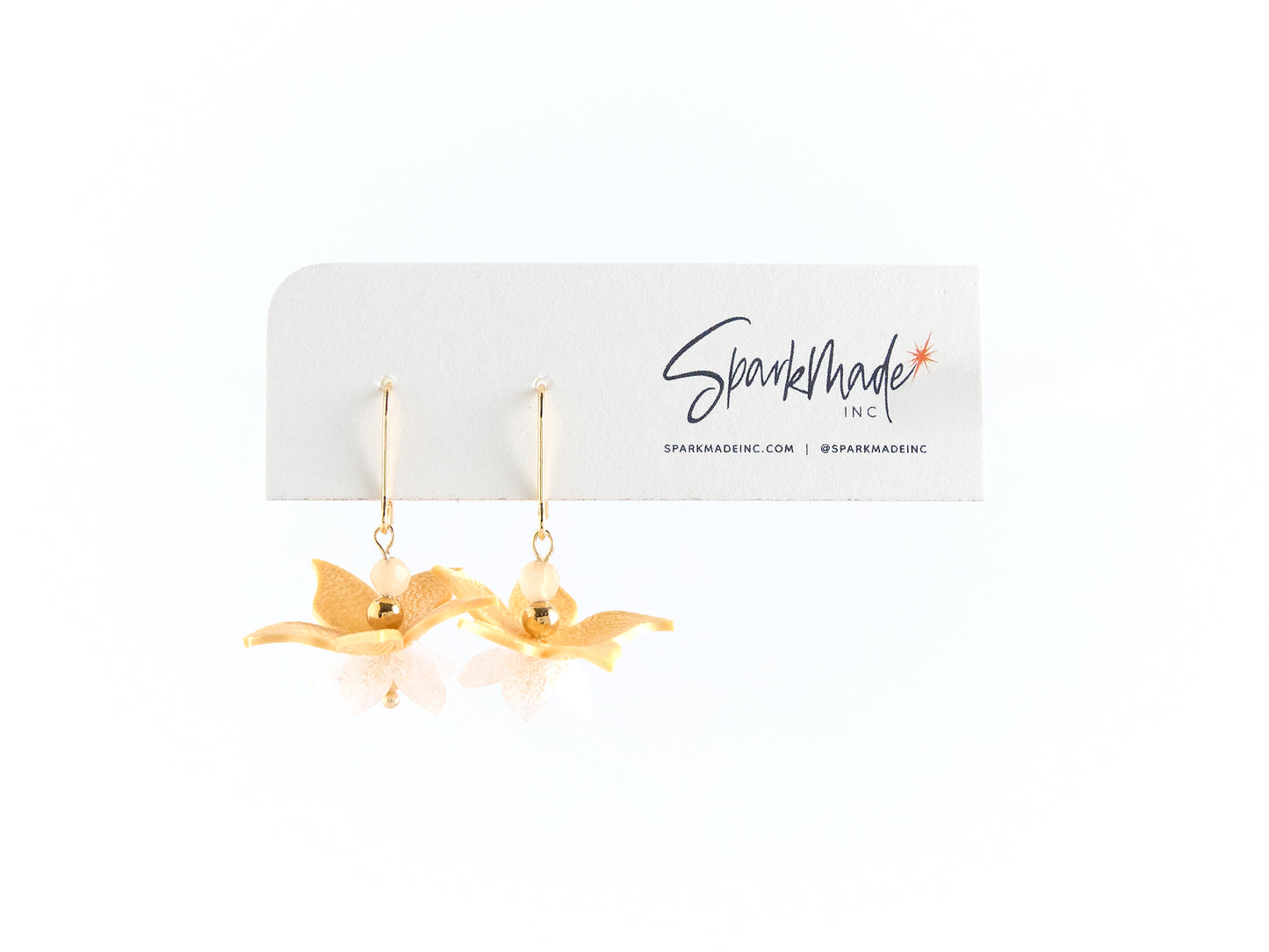Kaia Drop Earrings Yellow