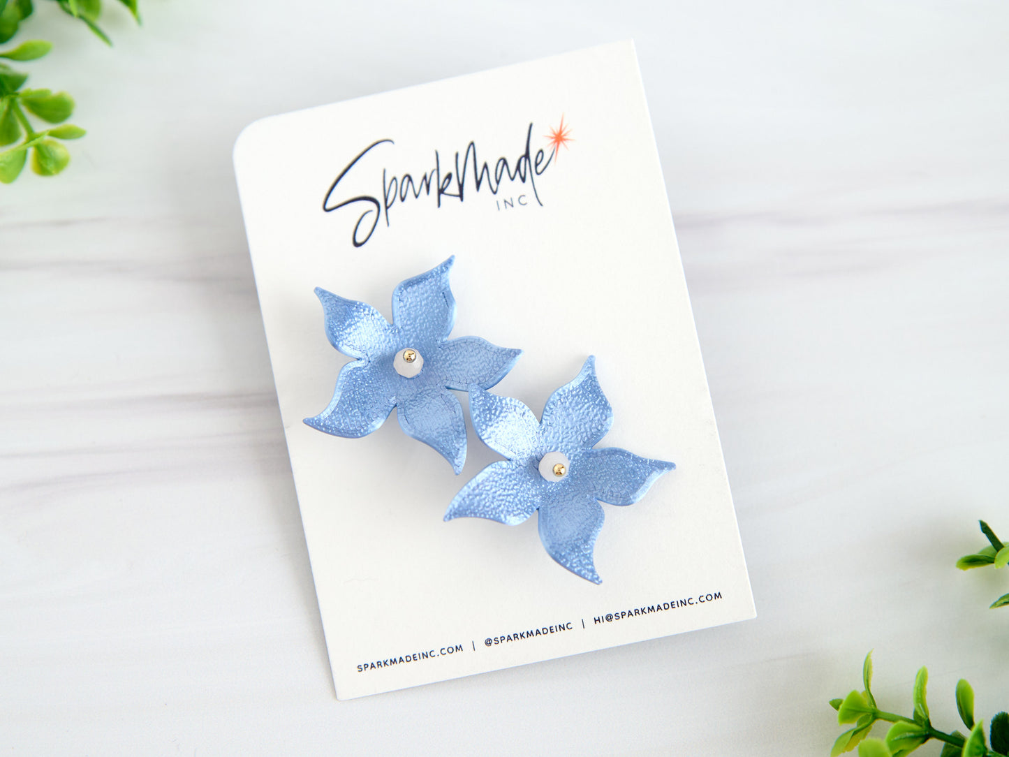 Kaia Earrings Blue