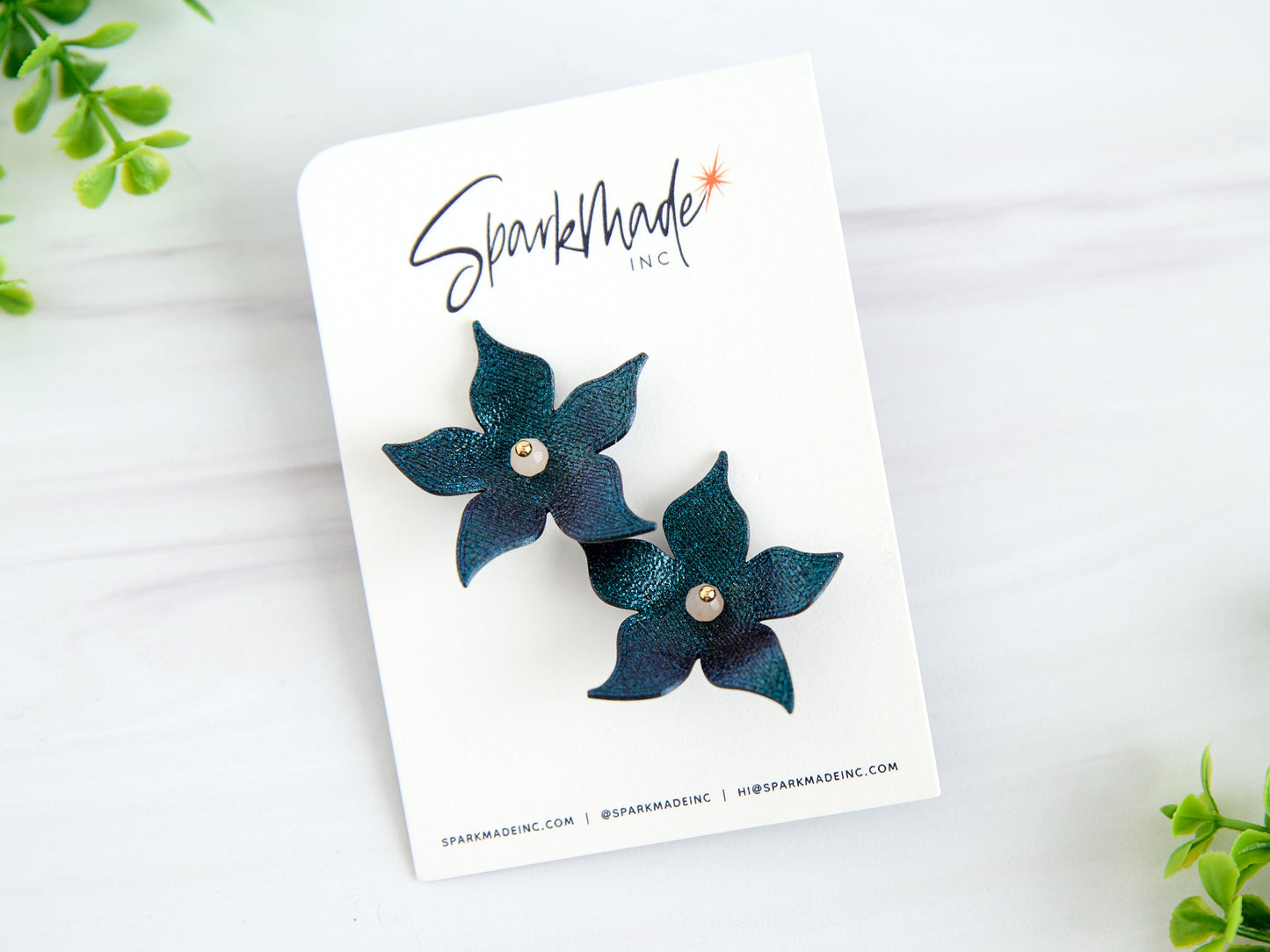 Kaia Earrings Midnight
