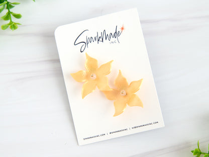 Kaia Earrings Yellow