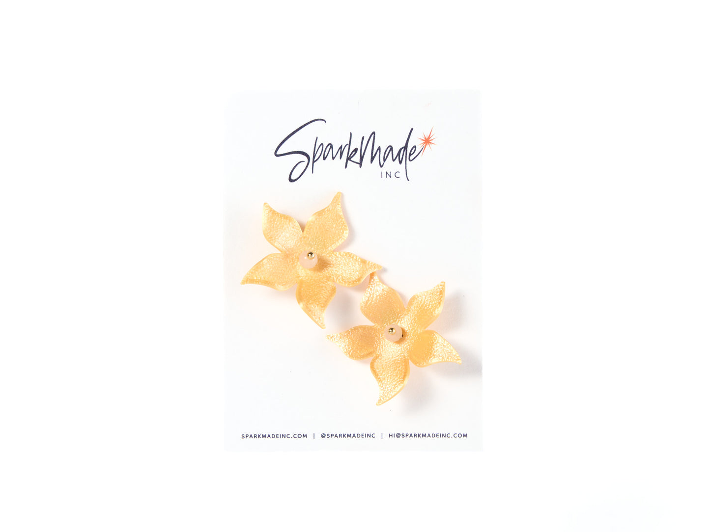 Kaia Earrings Yellow