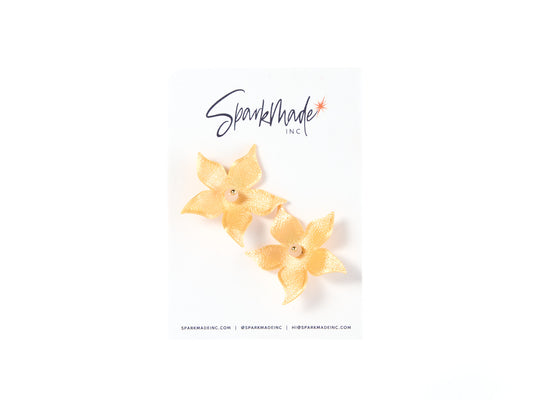 Kaia Earrings Yellow