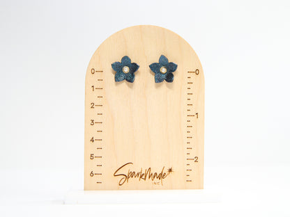 Kaia Stud Earrings Midnight