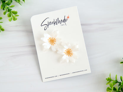Prunus Flower Earrings