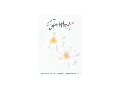 Prunus Flower Earrings