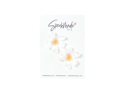 Prunus Flower Earrings