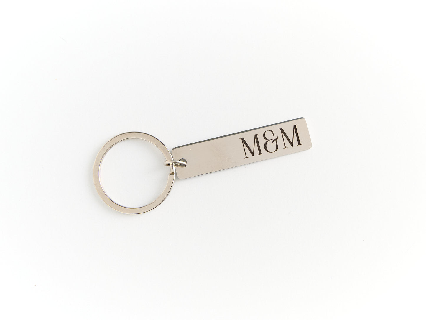 Personalized Stainless Steel Keychain