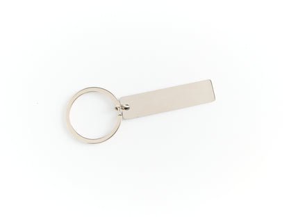 Personalized Stainless Steel Keychain