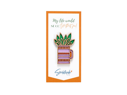 Succulent Hand Painted Magnets - 9 Different Designs!