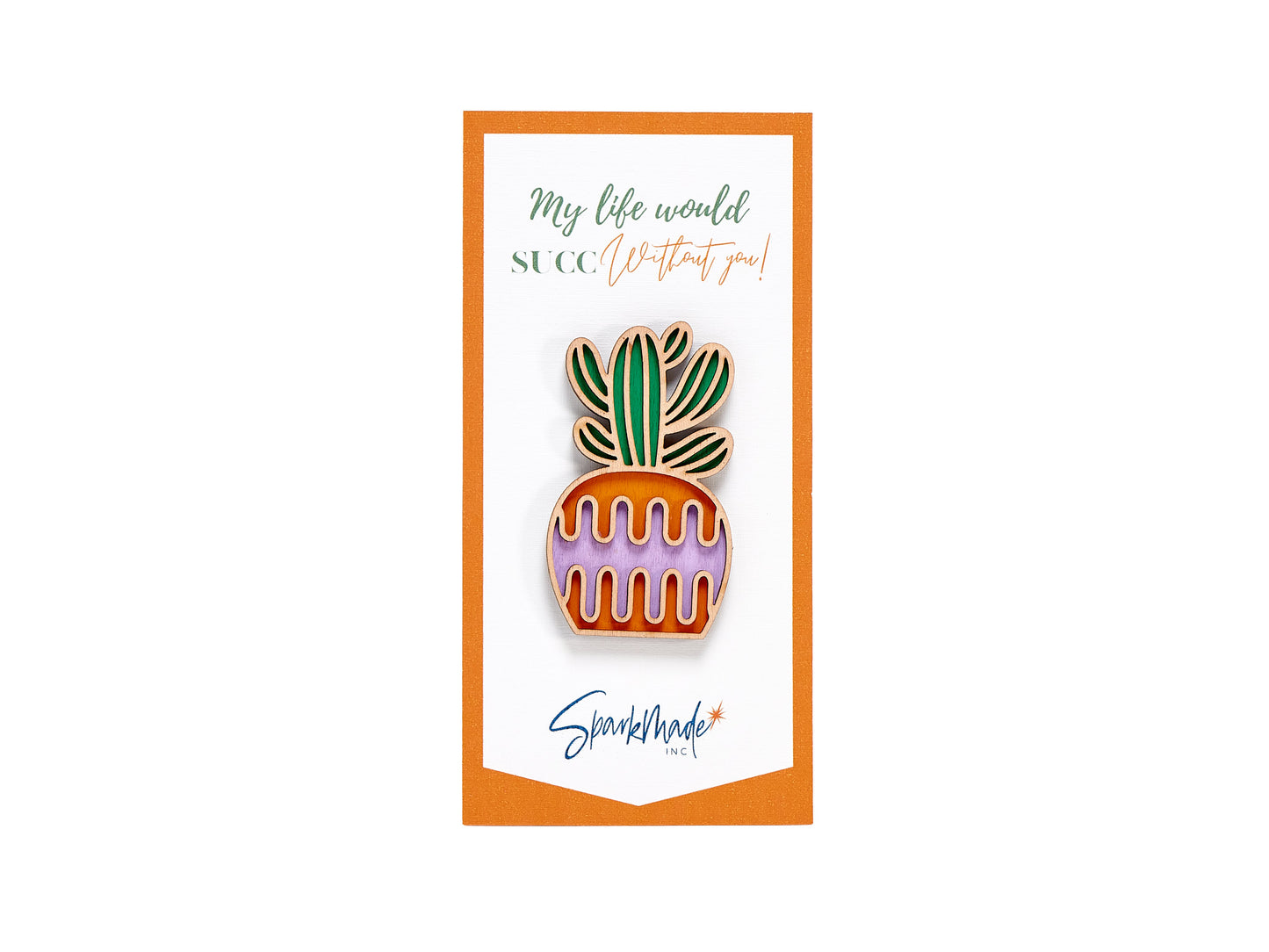 Succulent Hand Painted Magnets - 9 Different Designs!