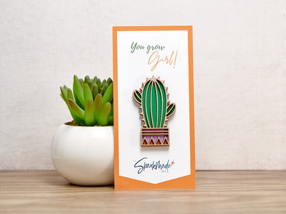 Succulent Hand Painted Magnets - 9 Different Designs!
