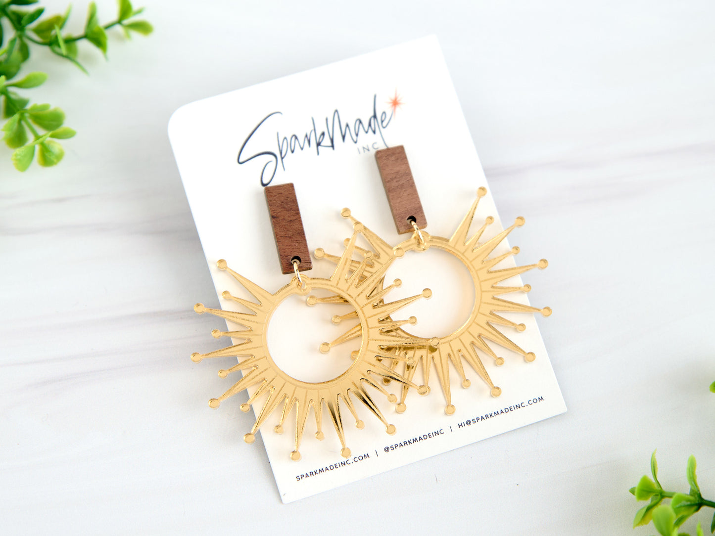 Starburst Statement Earrings
