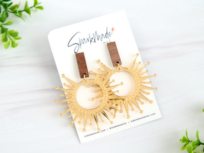 Starburst Statement Earrings