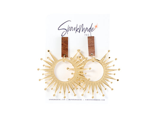 Starburst Statement Earrings