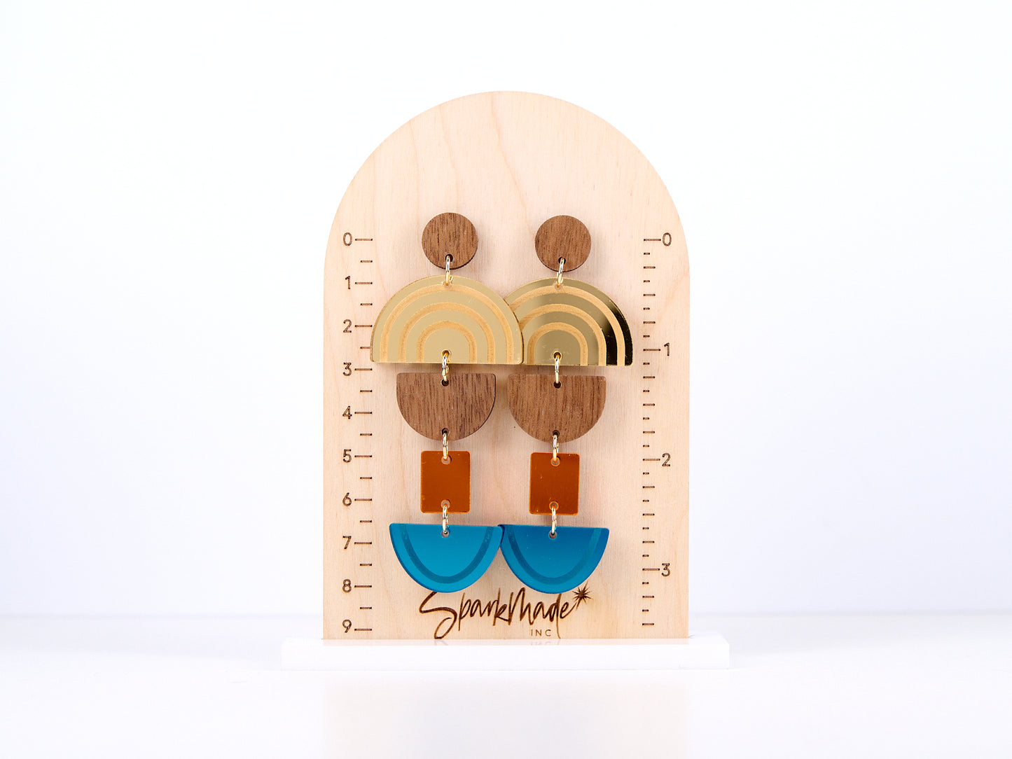 Tumi Peru Inspired Dangle Earrings