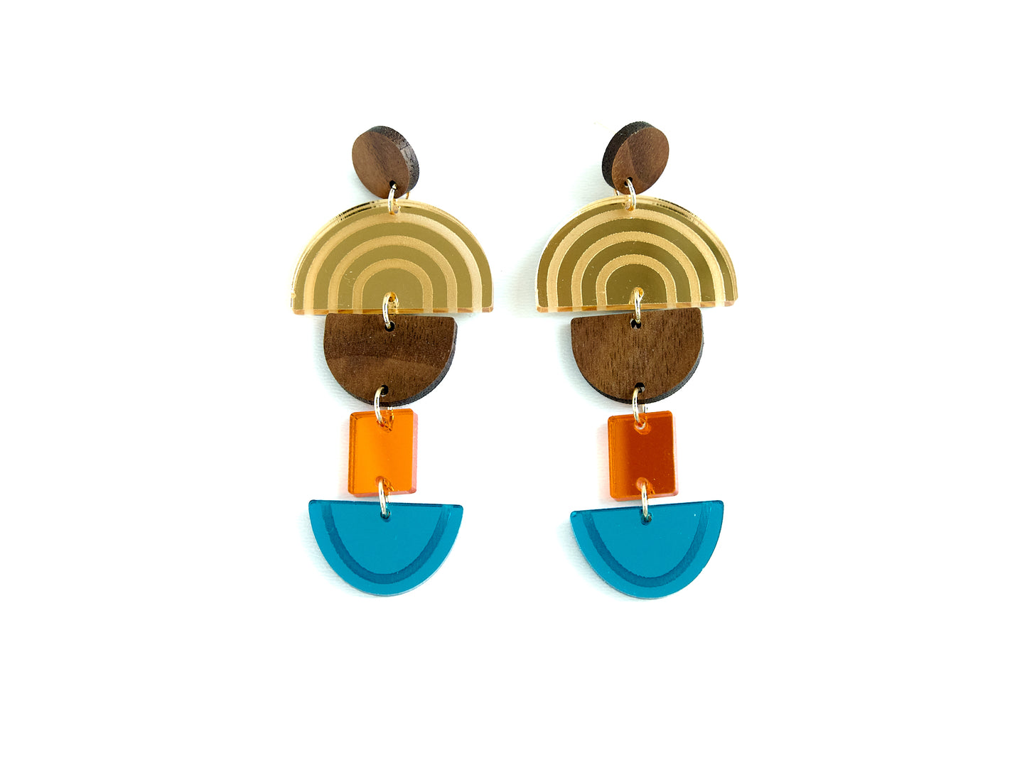 Tumi Peru Inspired Dangle Earrings