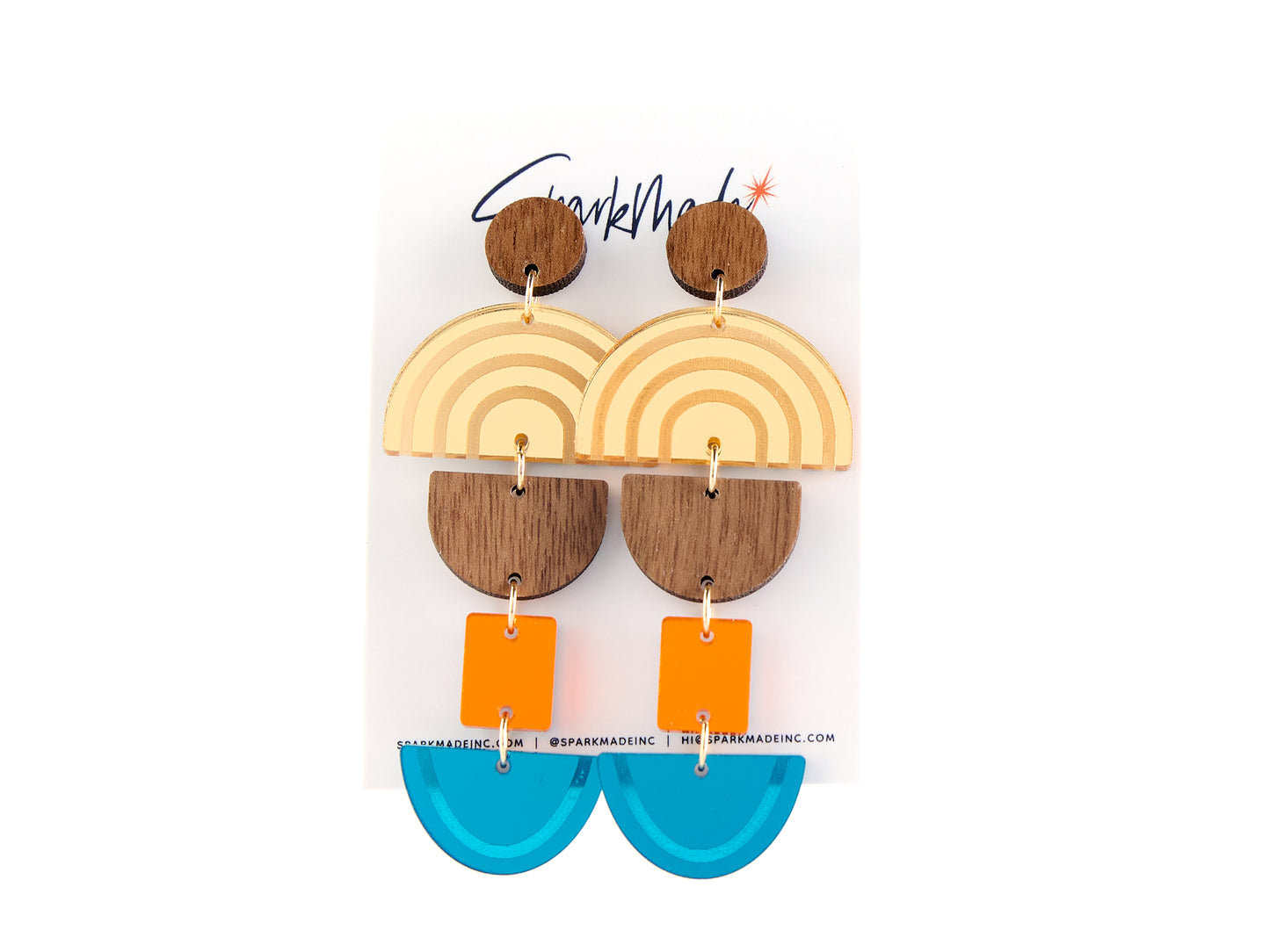 Tumi Peru Inspired Dangle Earrings