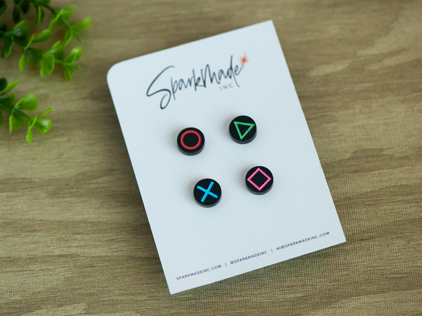 Video Game Stud Earrings